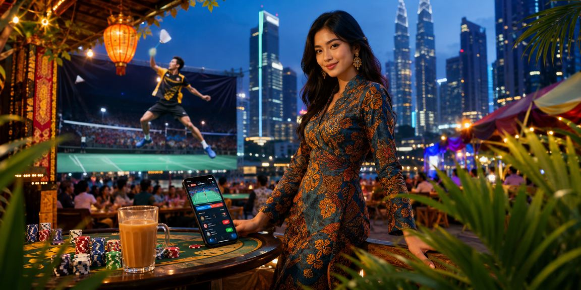 Platform kasino mudah alih 601 dipaparkan di telefon pintar dengan rekaan batik Kuala Lumpur
