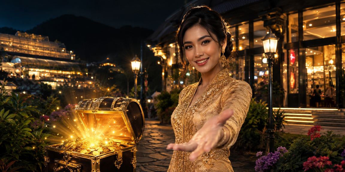 Wanita memakai kebaya menikmati layanan VIP di platform 601 Malaysia