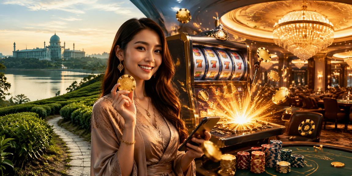 Pengguna 601 di Putrajaya menikmati permainan slot dan kasino dalam talian dengan suasana Malaysia yang ceria
